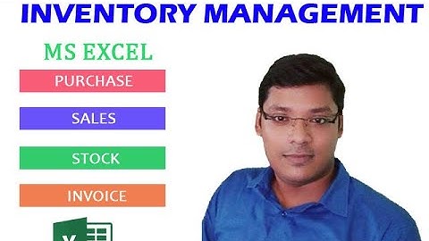 Inventory Management | MS Excel | Stock Management System