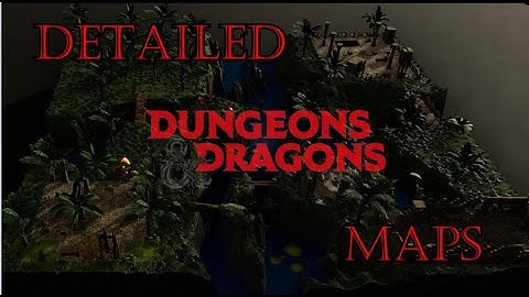 Dungeon Alchemist - Jungle Battle map - TTRPG Battle Map & Encounters | CMDR_Aconite