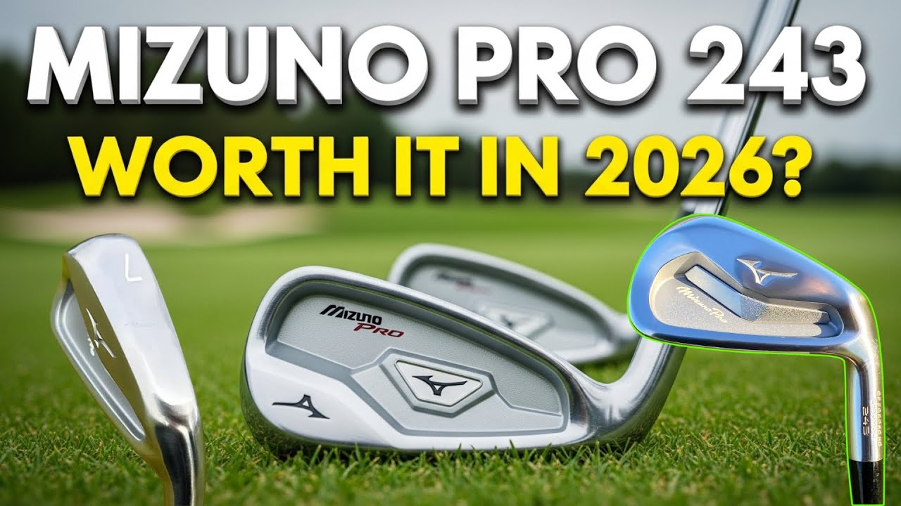 Mizuno Pro 243 Golf Irons 2026 Review: Distance + Forgiveness