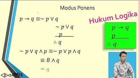 KAIDAH INFERENSI dan contoh penggunaannya, LTH6