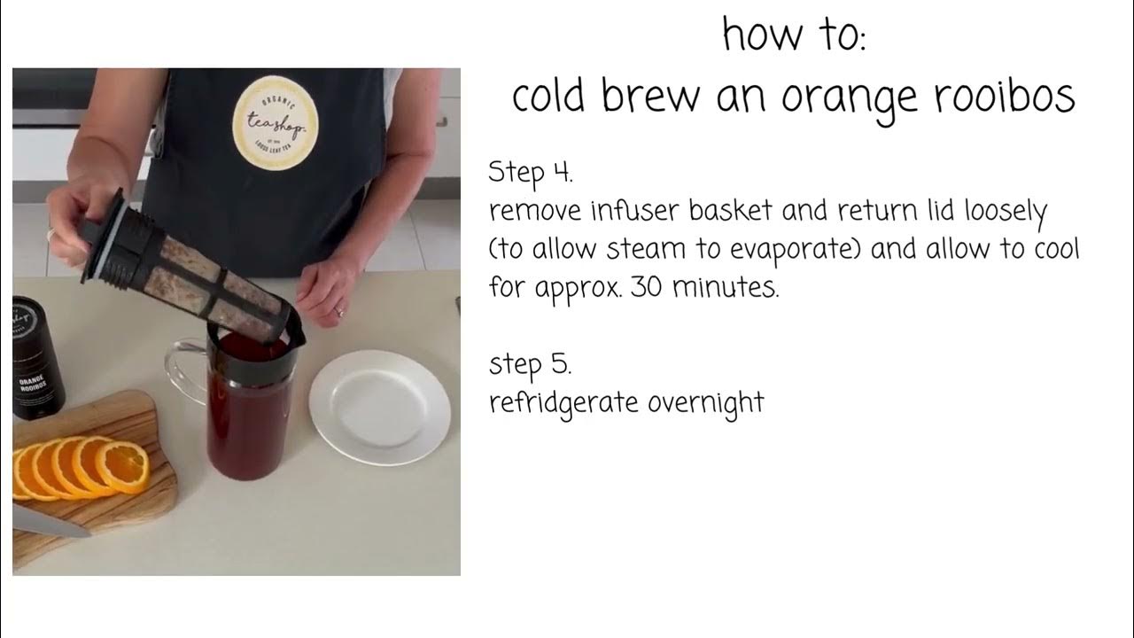 cold brew orange rooibos YouTube