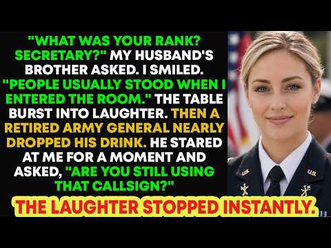 My Brother in Law Called Me an Army Secretary… Until a 3 Star General Asked About My Callsign