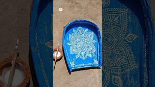 Poila Boishakh Special 🌸 Supari Pata Alpana Art | Eco-Friendly Home Decor ✨ #BengaliArt #নববর্ষ