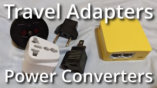 Travel Power Adapters & Converters What You Really Need to Know!