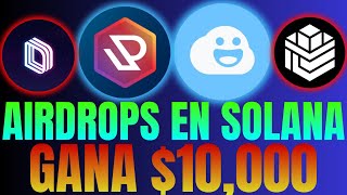 ACTUALIZACIONES DE AIRDROPS EN SOLANA - RECLAMA YA Y MAXIMIZA TUS GANANCIAS - SANCTUM, DRIFT Y MÁS