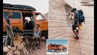 Brianna and Keith Madia take their pups rock-climbing  - Travel Guide vs Booking