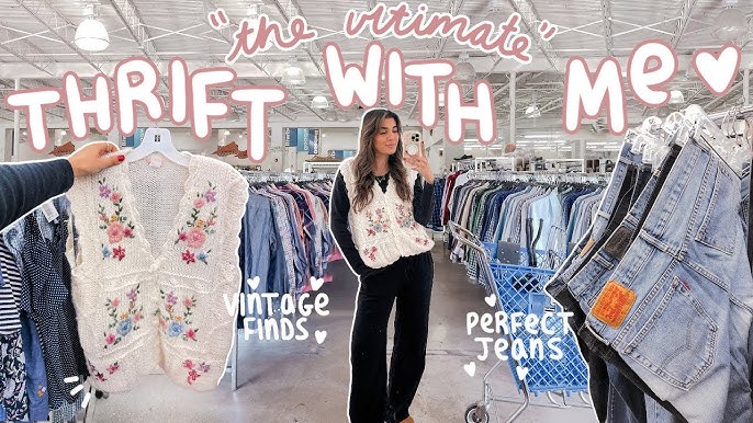 Thrift with Me, Dressing My Body Shape, Styling Try-on Haul