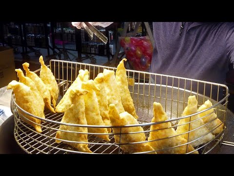 台灣夜市美食-巴基斯坦三角包-彰化美食 | Pakistani Food - Taiwan Night Market Food