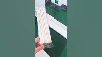 Group paper straws wrapping machine