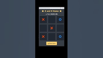 "Python Tic Tac Toe Game 🎮 | X and O Game Project in Python #Shorts"