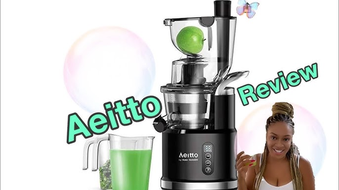 Aeitto BPA Free Slow Masticating Juicer