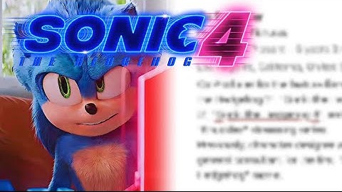 NEW Small Sonic Movie 4 CONFIRMED UPDATE!! 