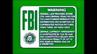 Green FBI Warning Screens (1991-1997)