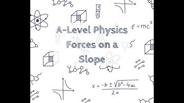 A Level Physics - Forces on a Slope
