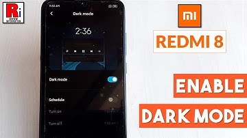 How To Enable Dark Mode In Xiaomi Redmi 8
