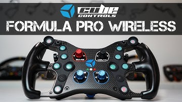 REVIEW - Cube Controls Formula Pro Wireless Sim Racing Wheel for Simucube