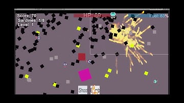 Unity 2D shooter update #5: Panda Hell - Meteorites, craziness, and new weapons