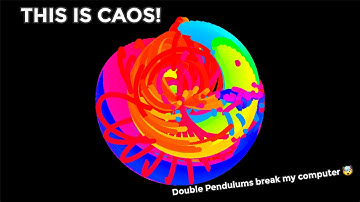 Exploring Chaotic Motion with Double Pendulums in Python | Stunning Visuals