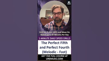 Perfect Fifth and Perfect Fourth Ear Drill 3: How fast can you hear these intervals?