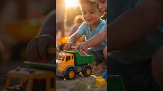 This Toy Excavator Works Just Like the Real One! 😱 #Shorts