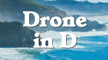 Deep Ambient Drone Pad in D - Backing Track For Musicians