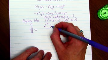 Adding and Subtracting Polynomials, Part 2 of a Two Part Video