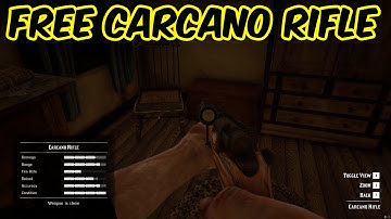 Free early Carcano rifle RDR2 short still works 12 .Aug.2022