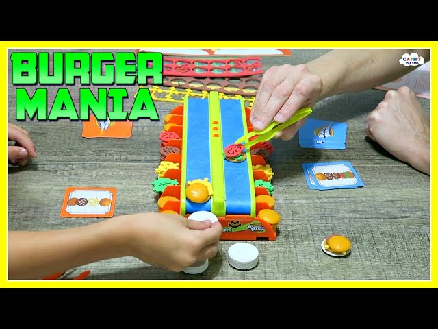 Burger Mania Making Hamburger stacking game 