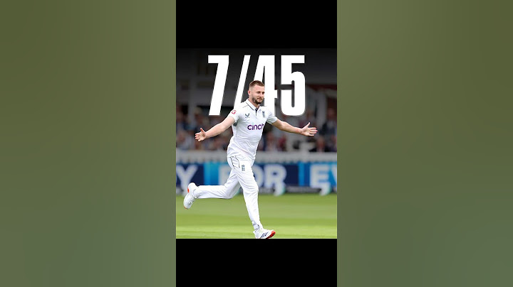 Gus Atkinson 7/45 Against West indies 1st Test Match #gusatkinson #englandcricket #testcricket