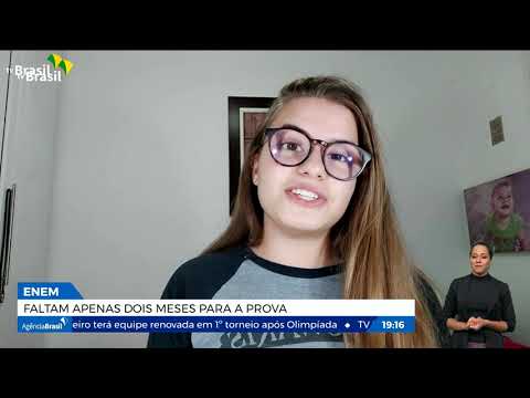 Estudantes se preparam para as provas do Enem