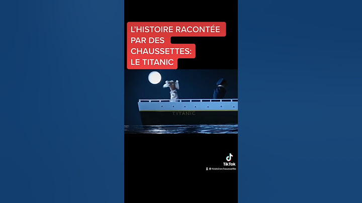 Extrait du Titanic. Tous les épisodes disponibles en intégralité sur notre chaîne YouTube!