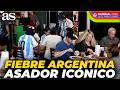 🔴 ¡FIEBRE DE ARGENTINA en KANSAS:  fans se apoderan de un ICÓNICO ASADOR en su debut | MUNDIAL 2026
