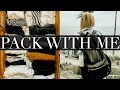 PACK WITH ME | how i pack my suitcase, carry on, toiletries