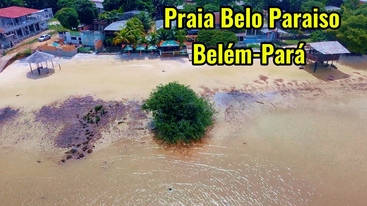 Красивый райский пляж в Белен-Пара #cop30 #amazon #djineo #drone #belem