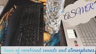 ASMR | Day to Night Keyboard Sounds ☀️🌙⌨️ 1 Hour of Normal & Fast Typing for Study, Focus & Sleep