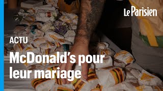 Ce couple commande 300 burgers chez McDonald's pour son mariage Resimi
