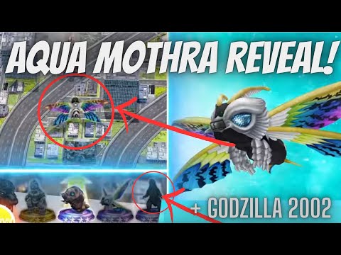 AQUA MOTHRA GAMEPLAY REVEAL plus GODZILLA TOKYO SOS OFFICIALLY REVEALED FOR GODZILLA BATTLE LINE!