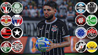 QUARTA RODADA DO BRASILEIRÃO 2024 DE PONTOS CORRIDOS NOS PÊNALTIS!!! EA FC24