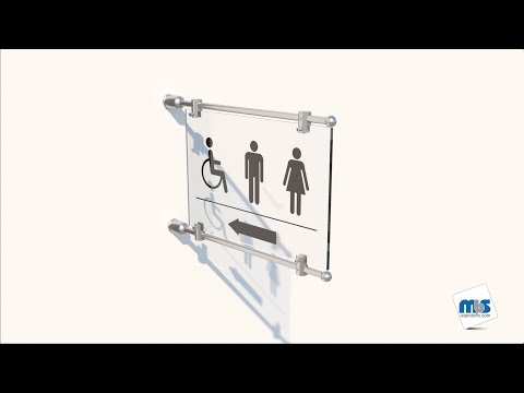 How To: Rod Projecting Sign from Mbs-Standoffs
