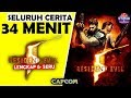 Seluruh Alur Cerita Resident Evil 5 Hanya 34 MENIT - Sejarah Awal & Akhir Dari RE 5 Indonesia !!!