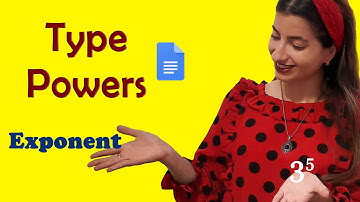 Type Exponents Like a PRO in Google Docs in under 5 Minutes