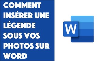 Comment insérer une légende sous vos photos sur Word ?