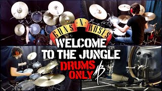 Guns N' Roses - Welcome to the Jungle - DRUMS ONLY | MBDrums