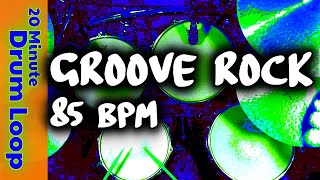 20 Minute Backing Track - Groove Rock 85 BPM
