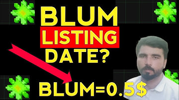 Blum Airdrop 100% Claim Big Withdraw | Blum Token Listing Date New Update | Blum Price list