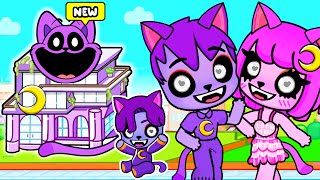 Catnap Get Married With KITTINAP! Catnap Has Kitten! Smiling Critters in Avatar World!