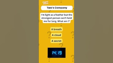 Can You Solve This Clever Riddle in 25 Seconds? #riddle