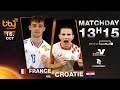 M6 i france  croatia i tiby handball 2022