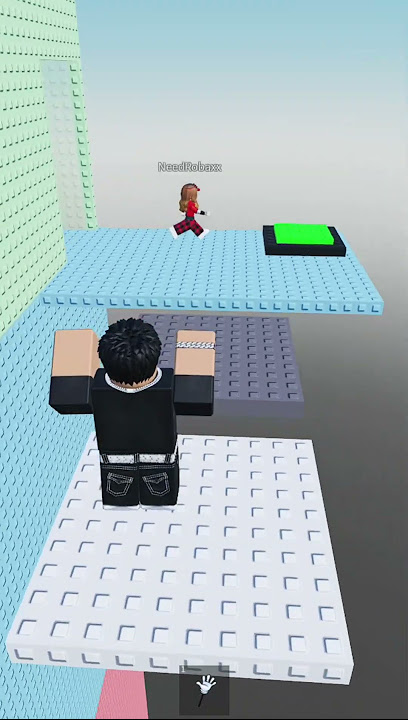 Bro think he's parkour pro π€£π₯Ά(slap tower-2) | #roblox #shorts #troll #kazzky