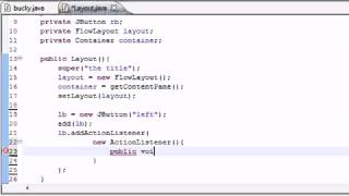 Java Programming Tutorial   83   FlowLayout   YouTube